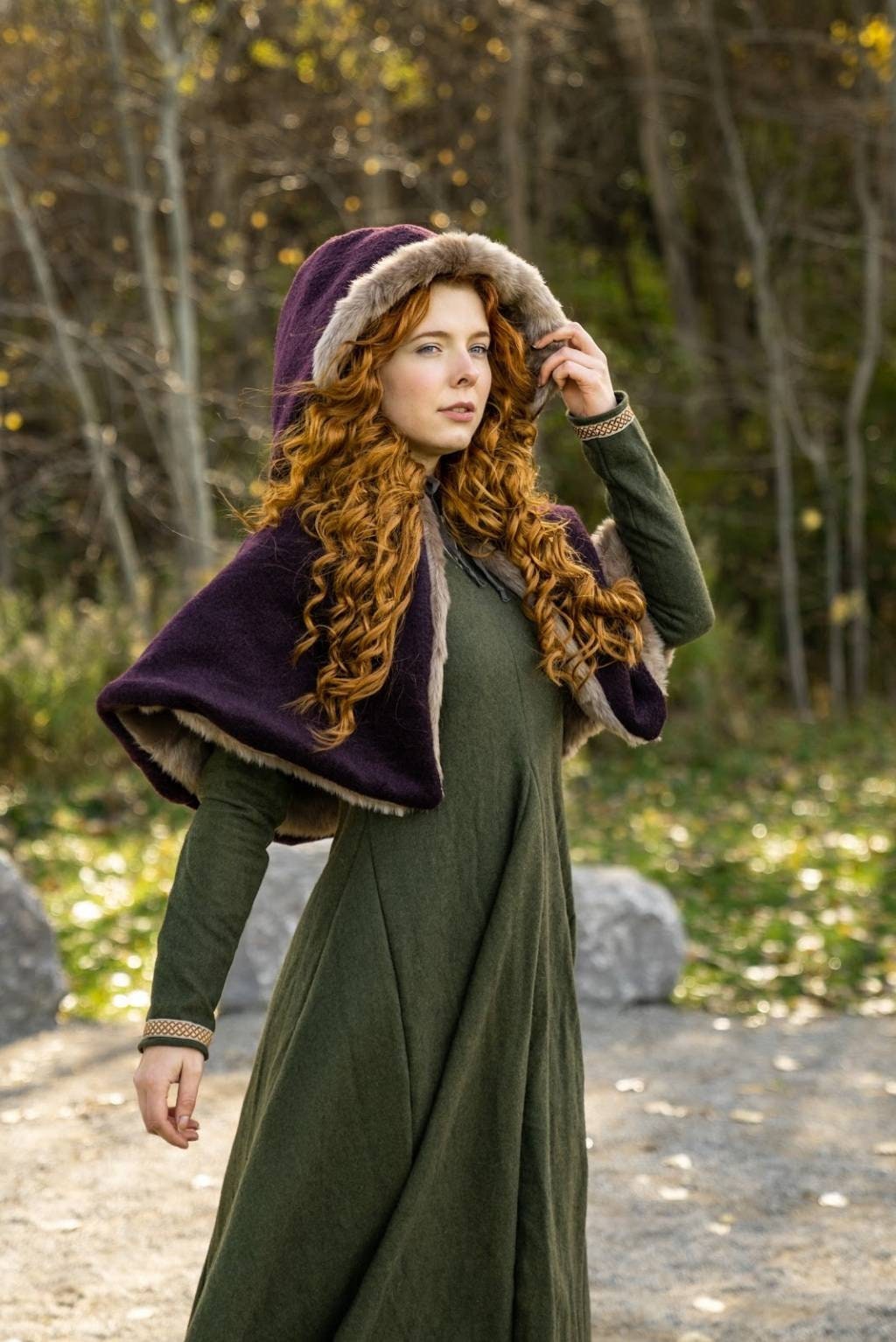 Lagertha Winter Capelet